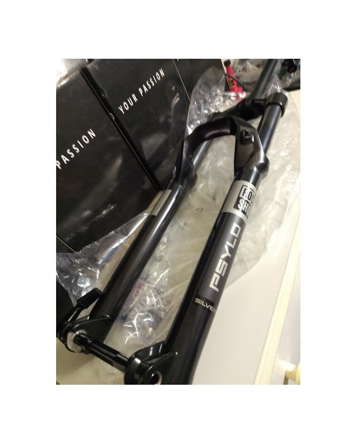 forcella mtb nuova 29 boost 15x110 150mm rockshox psylo silver rc steli 35mm off