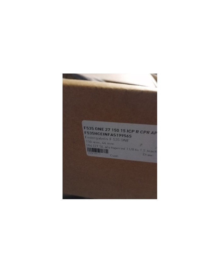 forcella DT SWISS F 535 ONE - 27.5 boost 150MM - 44MM OFFSET 