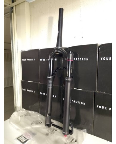 forcella mtb rockshox reba 100mm 29 15x110 remote nuova , manettino escluso