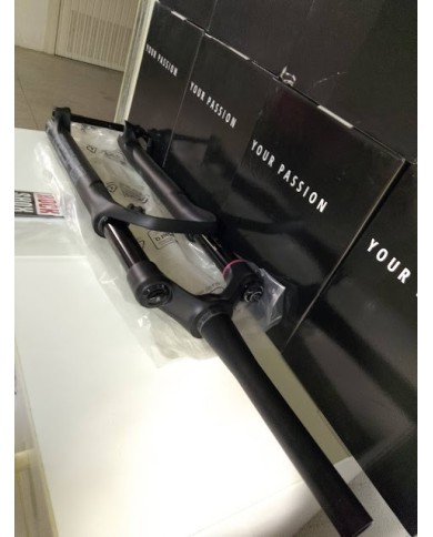 forcella mtb rockshox reba 100mm 29 15x110 remote nuova , manettino escluso