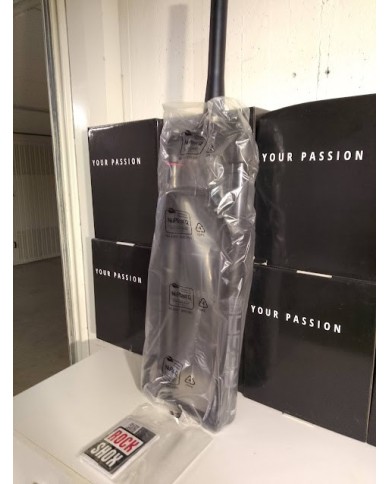 forcella mtb rockshox reba 100mm 29 15x110 remote nuova , manettino escluso