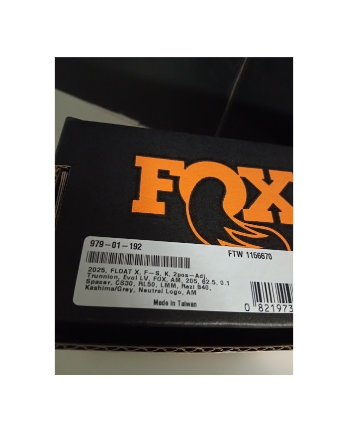 AMMORTIZZATORE MTB NUOVO FOX RACING SHOX 2025 Rear Shock FLOAT X FACTORY 2pos-Ad