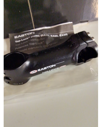 Stem MTB/Corsa Easton Ø31.8mm – Lunghezza 120mm – Alluminio – Inclinazione 6°