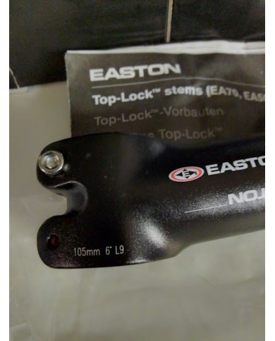 Stem MTB/Corsa Easton Ø31.8mm – Lunghezza 105mm – Alluminio – Inclinazione 6°