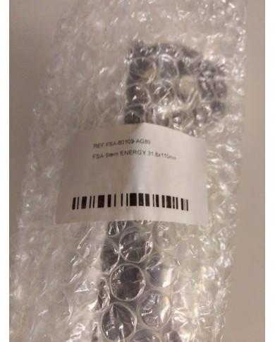 Stem FSA Energy Ø31.8mm – Lunghezza 110mm – Alluminio – Inclinazione 6° – 133g