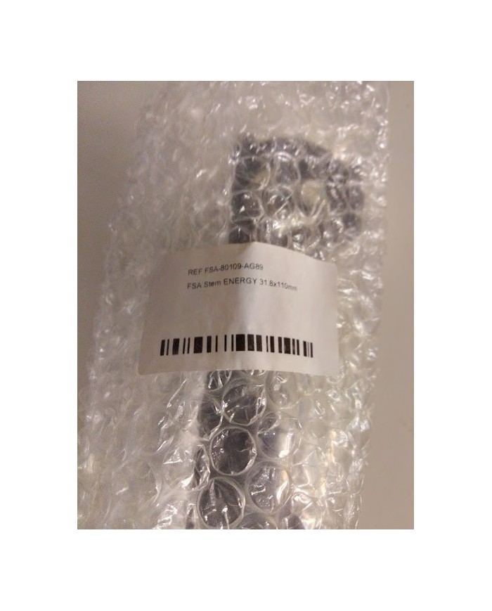 Stem FSA Energy Ø31.8mm – Lunghezza 110mm – Alluminio – Inclinazione 6° – 133g