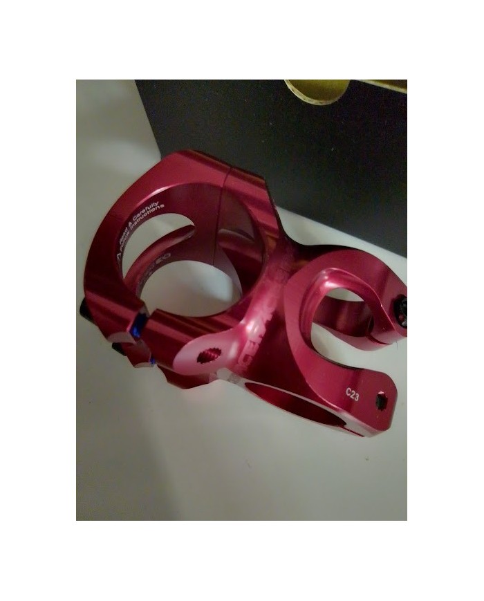 Stem MTB Raceface Turbine R Ø35mm – Lunghezza 40mm – Inclinazione 0° – Rosso