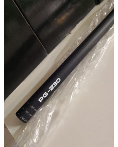 Manubrio Progress PG-230 Flat 740mm – Carbonio UD – 31.8mm – XC – Finitura Opaca