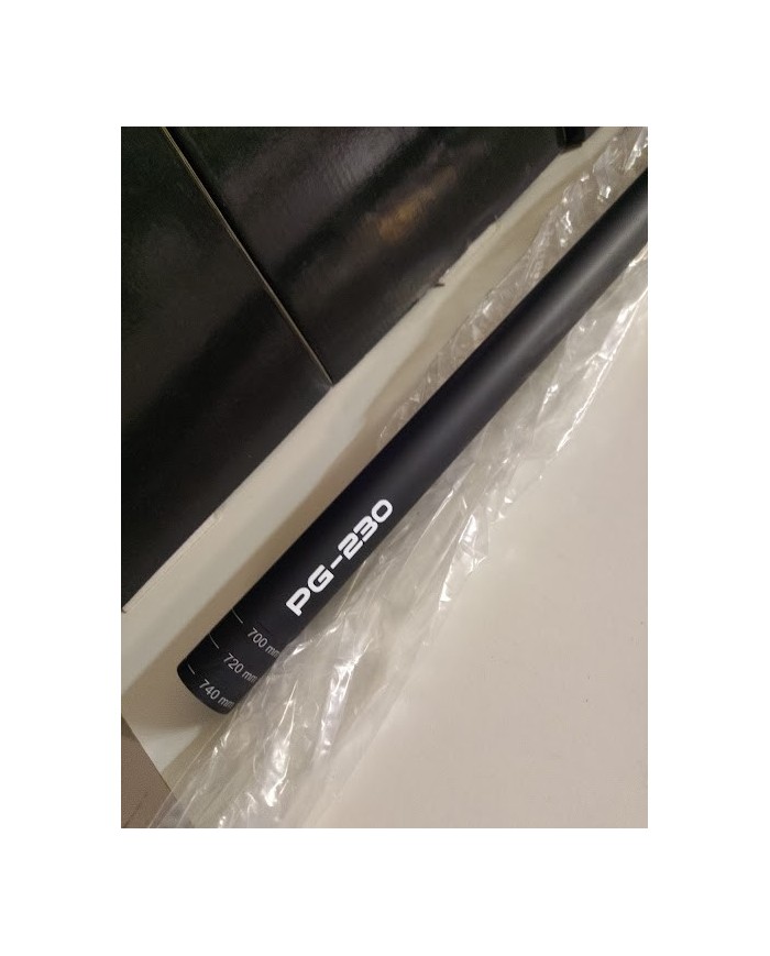 Manubrio Progress PG-230 Flat 740mm – Carbonio UD – 31.8mm – XC – Finitura Opaca