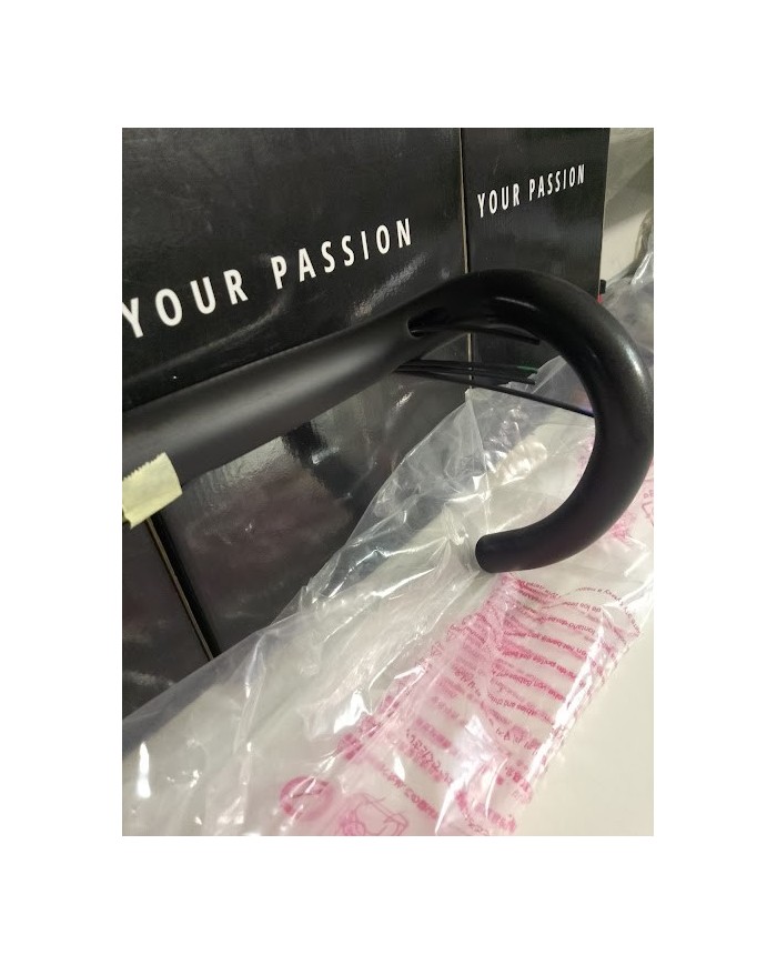 Piega Manubrio Bici da Corsa Lapierre Trigon RB141F – Carbonio – Cavi Interni – Ø31.8mm – 40/42cm