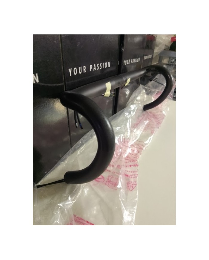 Piega Manubrio Bici da Corsa Lapierre Trigon RB141F – Carbonio – Cavi Interni – Ø31.8mm – 40/42cm