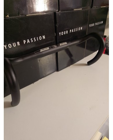 Piega Manubrio Bici da Corsa FSA Omega Compact – Alluminio – Ø31.8mm – 44 cm centro-centro