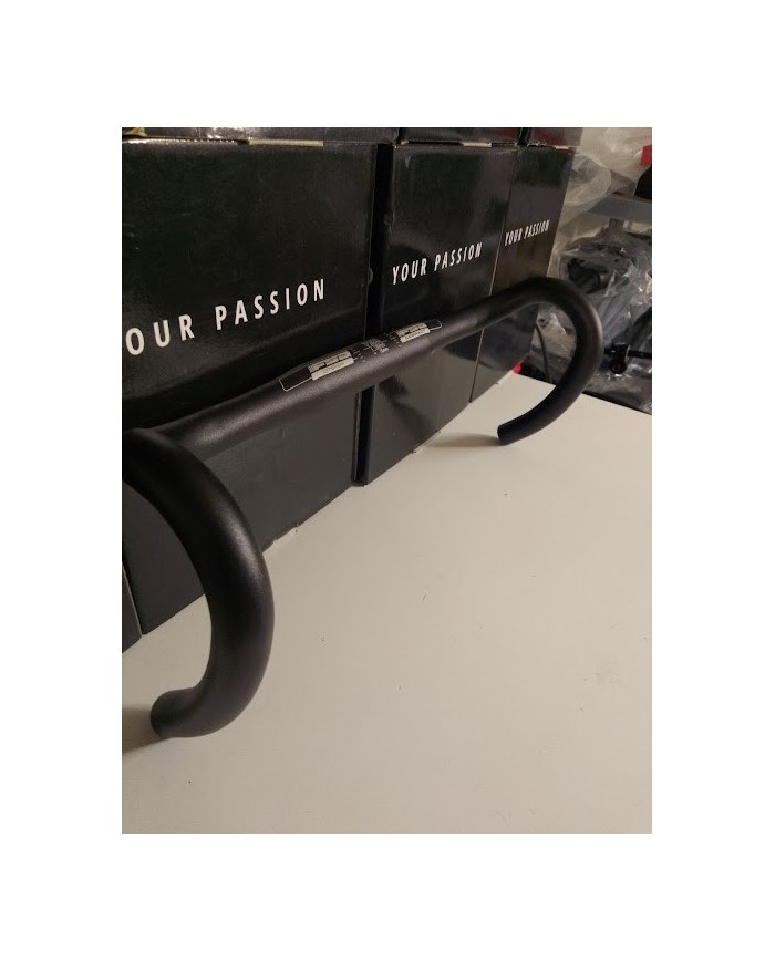 Piega Manubrio Bici da Corsa FSA Omega Compact – Alluminio – Ø31.8mm – 44 cm centro-centro