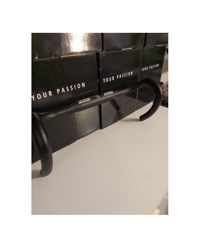 Piega Manubrio Bici da Corsa FSA Omega Compact – Alluminio – Ø31.8mm – 44 cm centro-centro