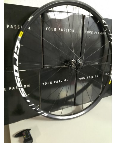 ruota mtb anteriore 27,5 sgancio rapido nuova mavic crossone per disco 6 fori ca