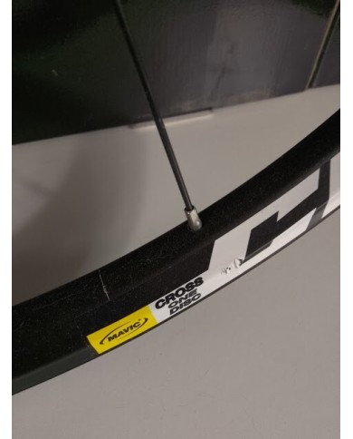 ruota mtb anteriore 27,5 sgancio rapido nuova mavic crossone per disco 6 fori ca