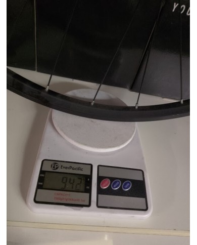 ruota mtb anteriore 27,5 sgancio rapido nuova mavic crossone per disco 6 fori ca